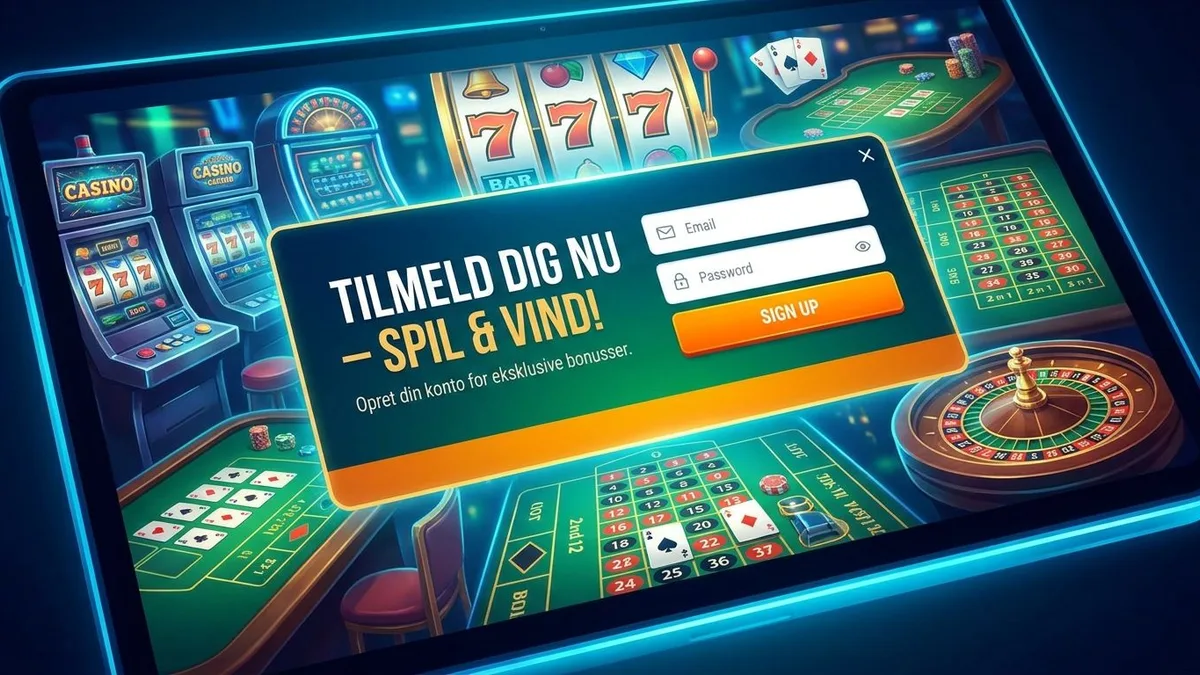 Tilmelding med bonus